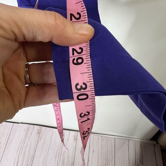 Gymshark Purple Workout Exercise Yoga Pants Leggings Size Medium - Picture 6 of 7